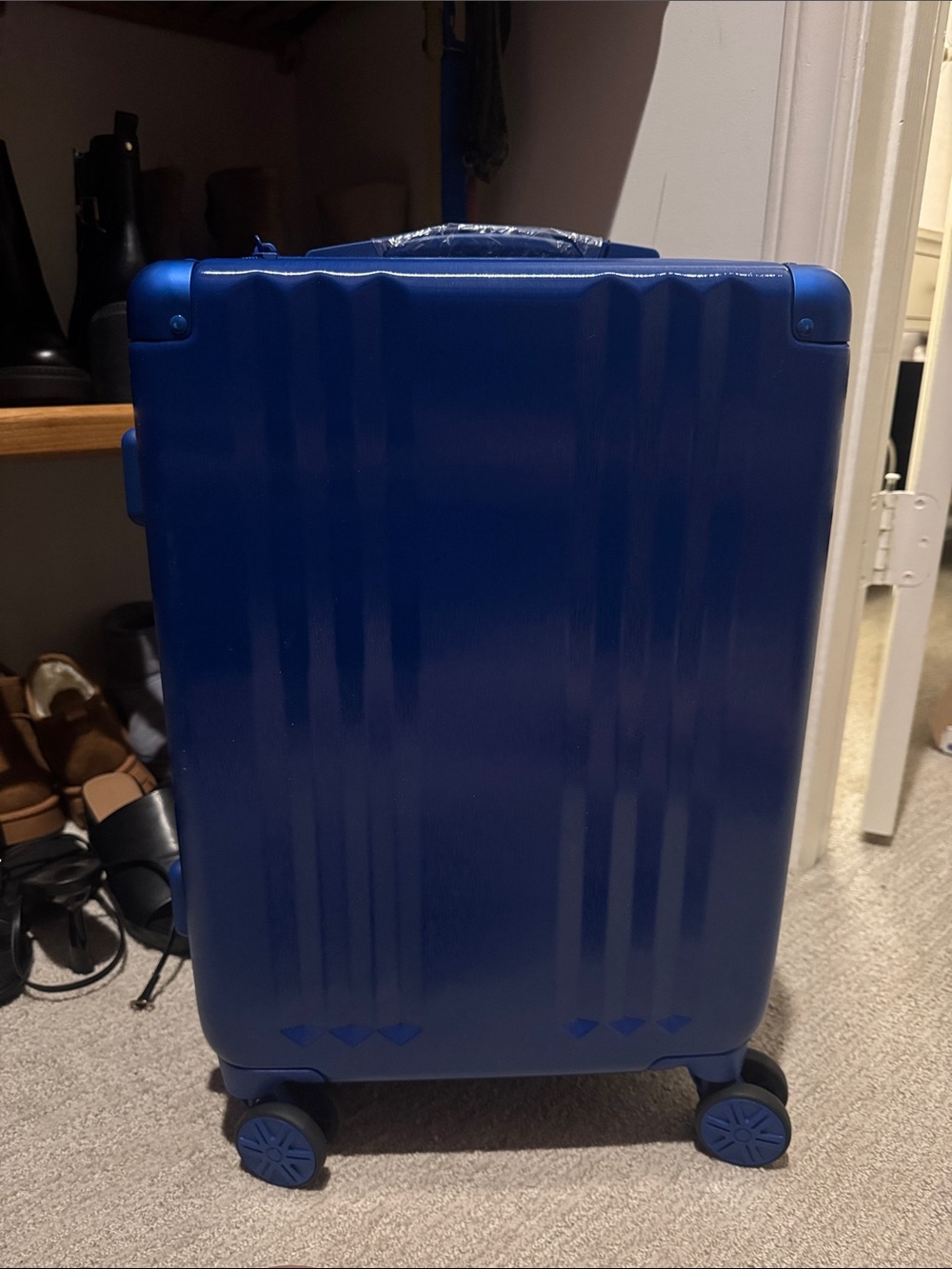 Calpak Ambeur Carry-On Luggage in Cobalt